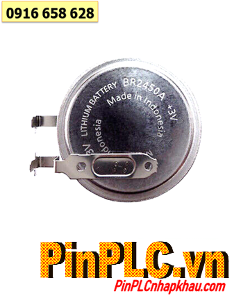 Panasonic BR2450A, Pin Panasonic BR2450A lithium 3v (chân thép) |HẾT HÀNG